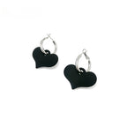 FN Multilayer Chain Love Collar Chain Earring Necklace LOJS48