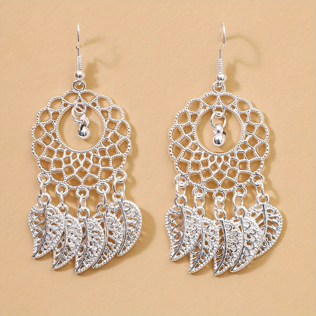 Gorgeous Bohemian Earrings - Zinc Alloy Silver Plated Jewelry - Perfect Gift for the Elegant Woman!