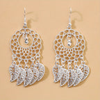 Gorgeous Bohemian Earrings - Zinc Alloy Silver Plated Jewelry - Perfect Gift for the Elegant Woman!