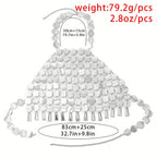 Sparkle and Shine in this Vintage Exaggerated Sequin Tassel Beach Body Chain!