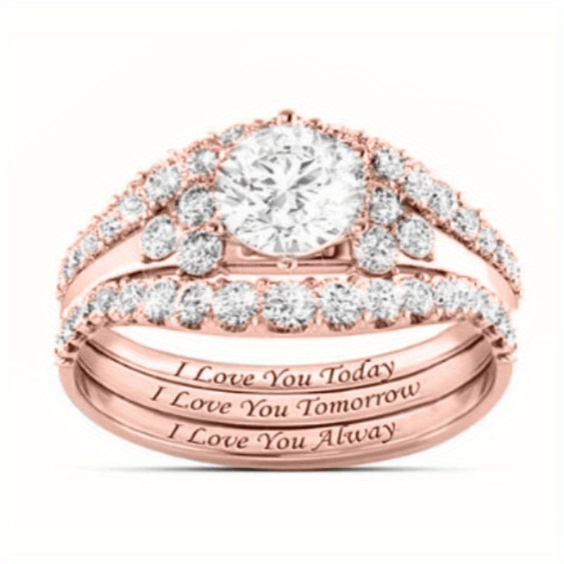 Elevate Your Engagement with a Simple and Classic Zircon Ring - Perfect Hand Jewelry for the Occasion