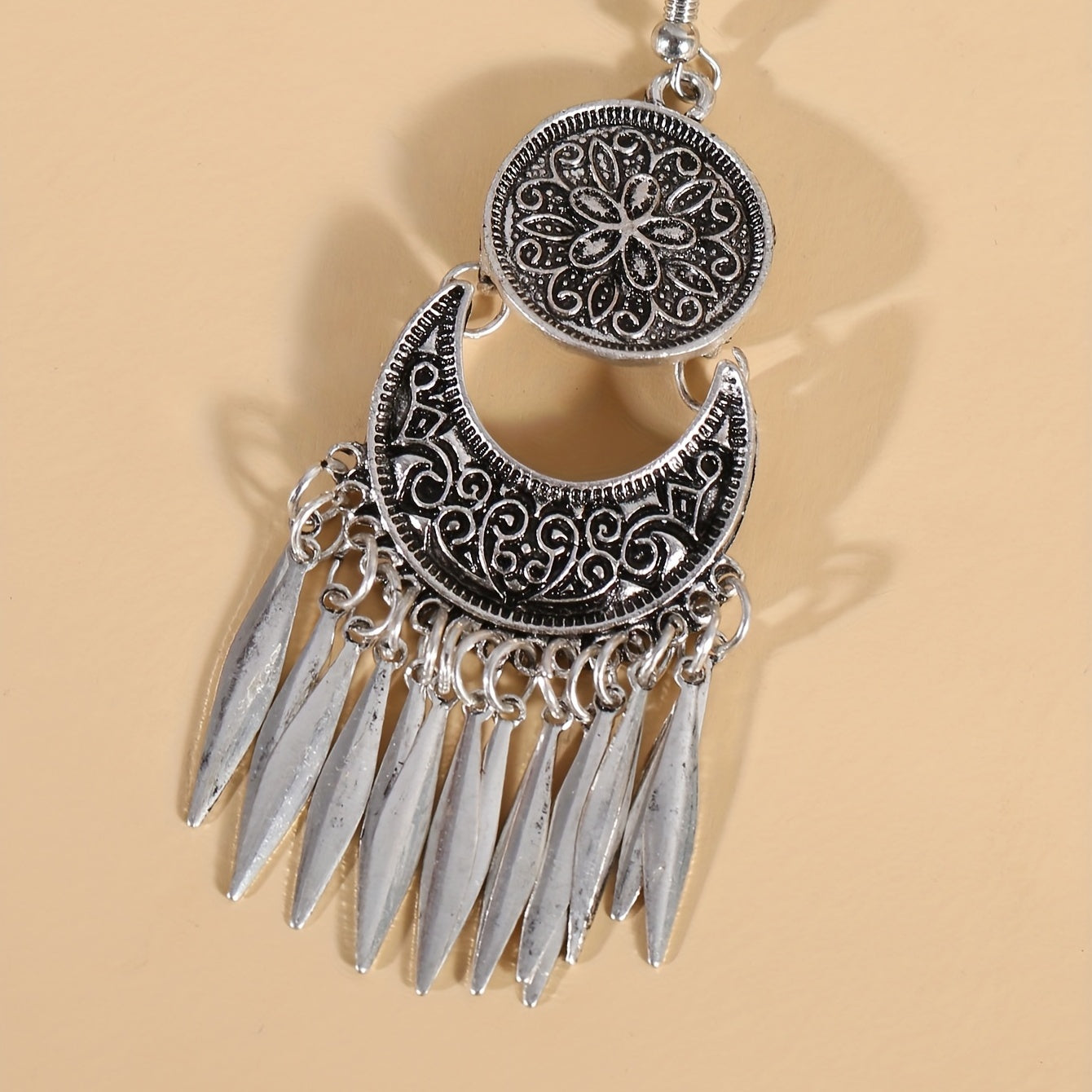 Vintage Bohemian Tassel Drop Earrings - Perfect for Ethnic Style & Party Wear!