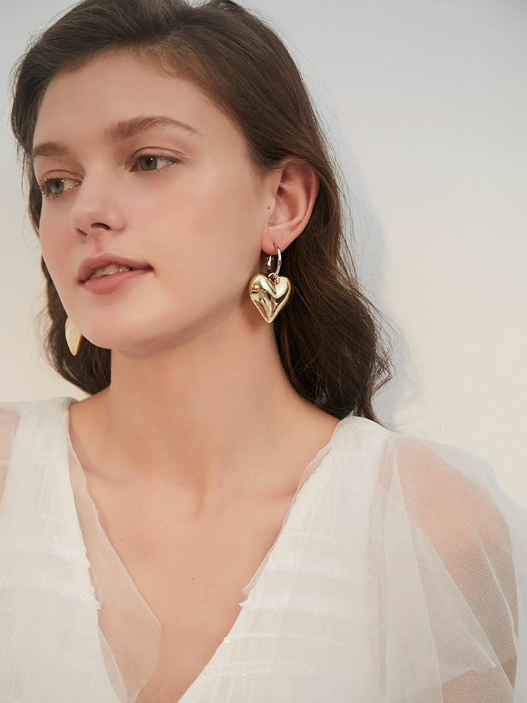 FN Love Pendant Long Petite Earrings LOJS116