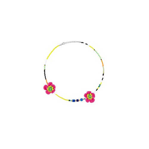 LB Flower Small Fresh Pearl Necklace LOJL42