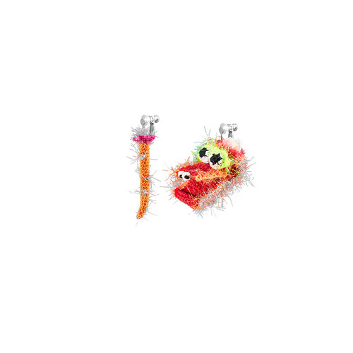 LB Hand Crochet "Dragon Whisker" Earrings LOJL110
