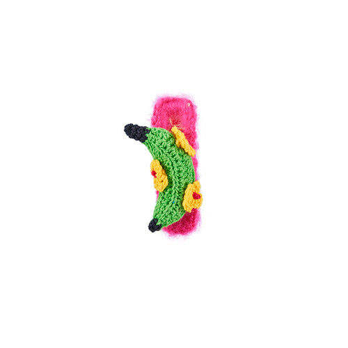 LB Hand Crochet Knitting Cute "Fruit" DIY Hair Clip LOJL76