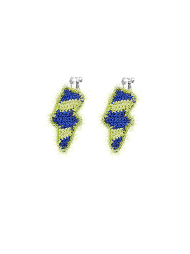LB Hand Crochet "Lightning" Earrings LOJL103