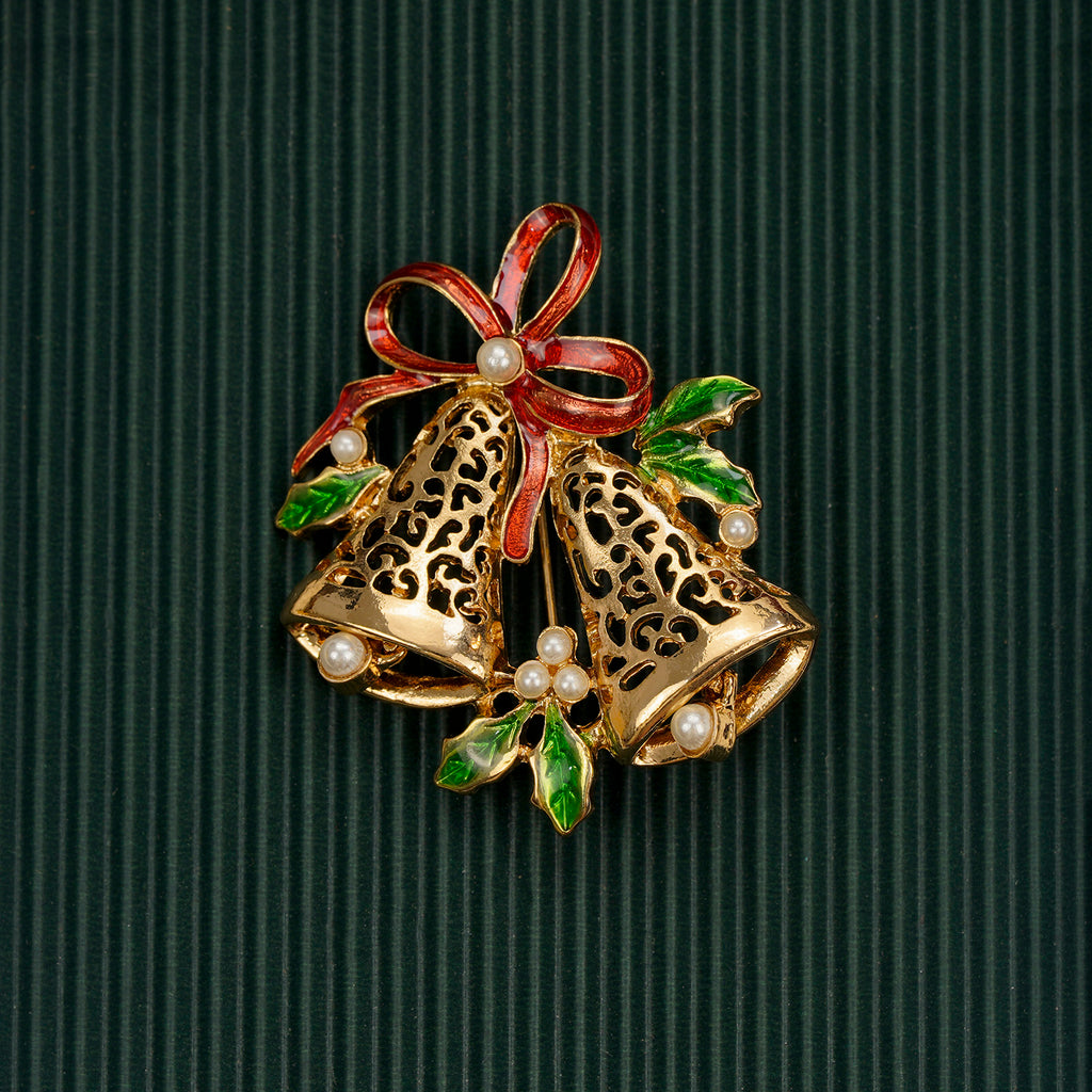 Santa Claus Tree Pin Boots Cat Snowman Brooch Gift LJC35