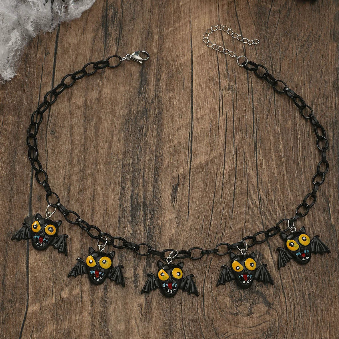 Halloween Pumpkin Collarbone Chain Party Necklace LJH41