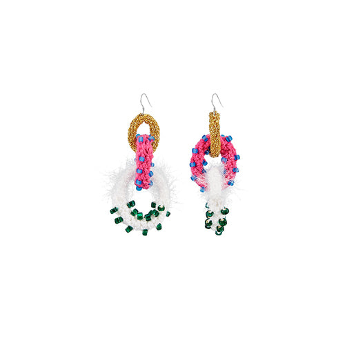 LB Surrounding Earrings Exquisite Ear Clip LOJL26