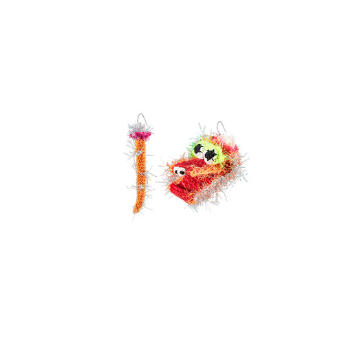 LB Hand Crochet "Dragon Whisker" Earrings LOJL110
