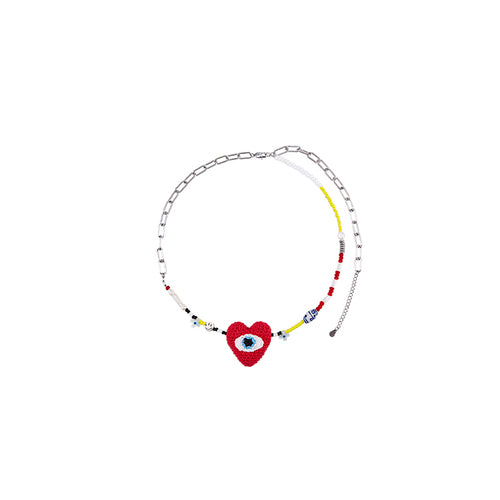 LB 'love Eye' Sweet Cool Handmade Necklace LOJL51 CUSTOMIZE