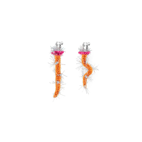 LB Hand Crochet "Dragon Whisker" Earrings LOJL110