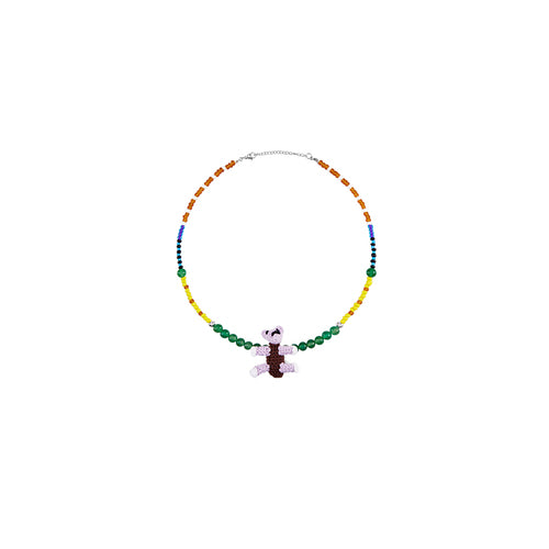 LB Hand-Crocheted Light Luxury 'Dog' Necklace LOJL46