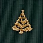 Santa Claus Tree Pin Boots Cat Snowman Brooch Gift LJC35