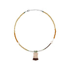 LB 'Bear' Necklace Fun Beaded Pendant Clavicle Sweater Chain LOJL53 CUSTOMIZE