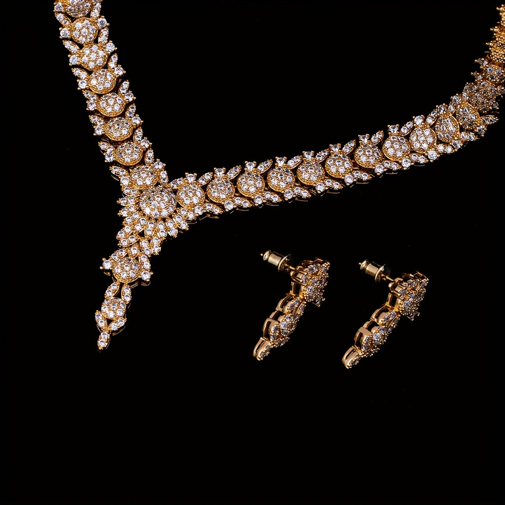 Gorgeous Zircon Set Earrings, Necklace & Pendant - Perfect Gift for the Special Woman in Your Life!