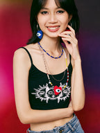 LB 'love Eye' Sweet Cool Handmade Necklace LOJL51 CUSTOMIZE