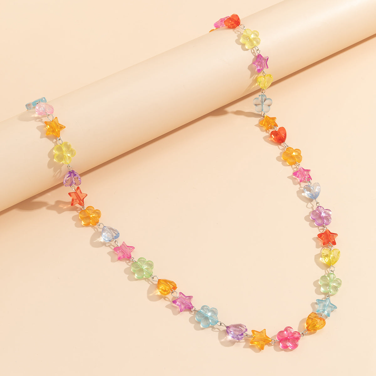 Candy Colors Star & Heart & Flower Waist Chain