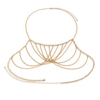 Ladies Simple Multilayer Chain Fringe Sexy Body Chain