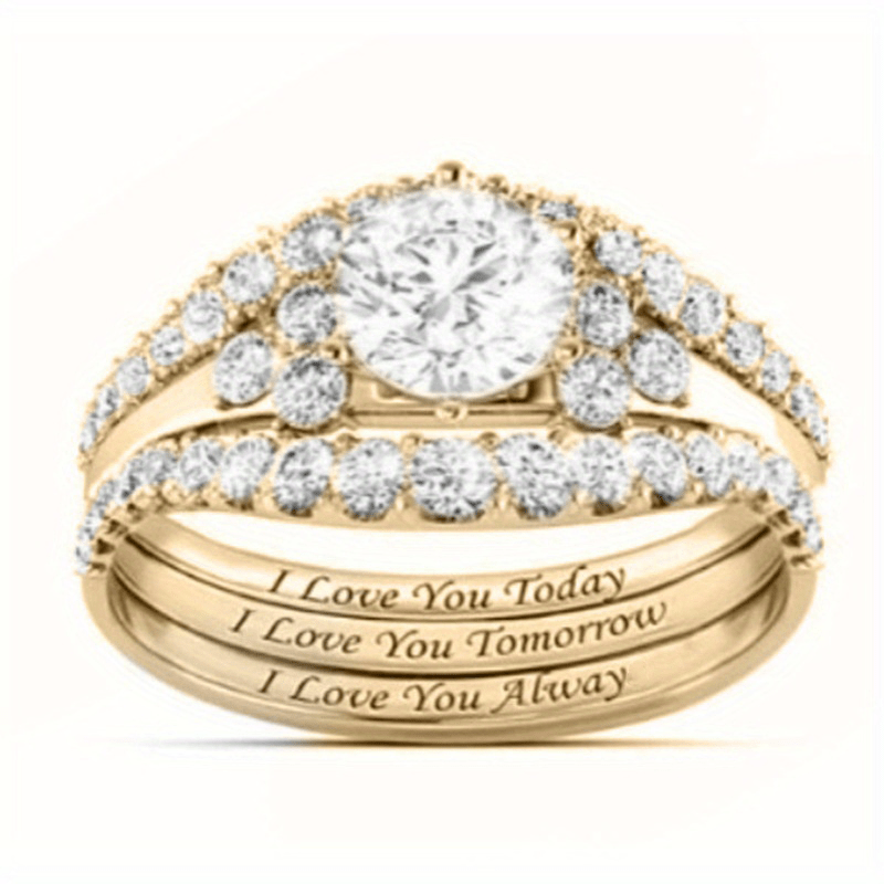 Elevate Your Engagement with a Simple and Classic Zircon Ring - Perfect Hand Jewelry for the Occasion