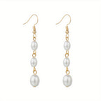 Stylish Waterdrop Faux Pearl Earrings for Women and Girls - Perfect Jewelry Gift