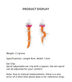 LB Hand Crochet "Dragon Whisker" Earrings LOJL110