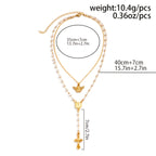 Fashion Vintage Angel Geometric Round Charm Halter 100% Natural Pearls Y Criss Cross Fringe Necklace
