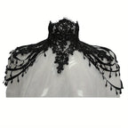 Gorgeous Prom Party Accessories - Lace Bead Chain, Sexy Queen Shoulder Chain, Gothic Collar