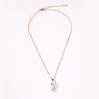 FN Sweet Cute Fox Pendant Rose Gold Necklace Clavicle Chain Gift LOJS5