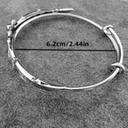 Punk-Inspired Bat Bracelet: A Fashionable Halloween Gift for Men and Women!