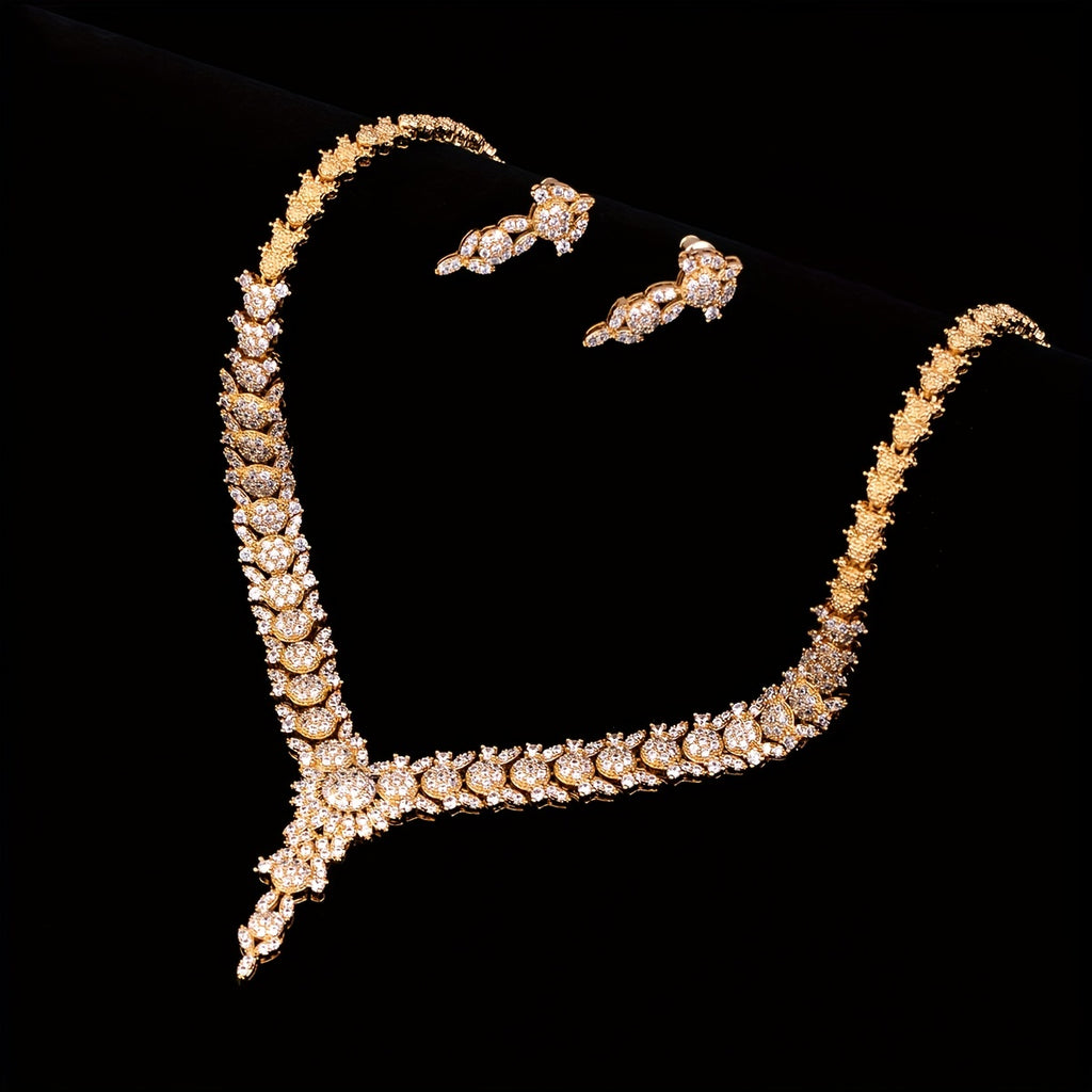 Gorgeous Zircon Set Earrings, Necklace & Pendant - Perfect Gift for the Special Woman in Your Life!
