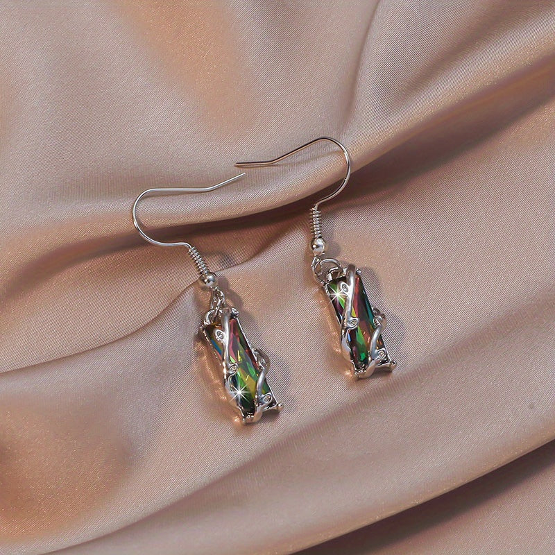 Add a Pop of Color to Your Look with Our Colorful Crystal Branch Pendant Necklace - Perfect Gift for Women!