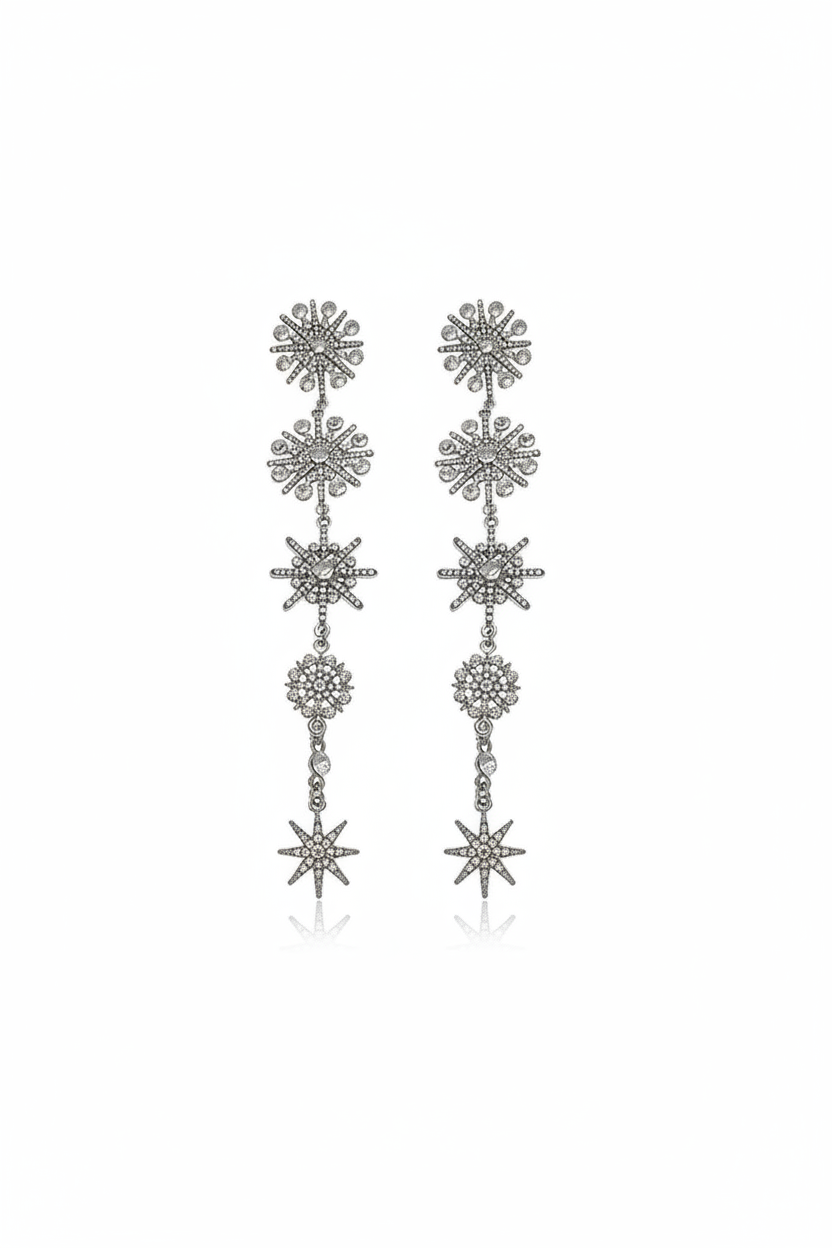 FN Ear Studs Long Tassel Earrings LOJS100