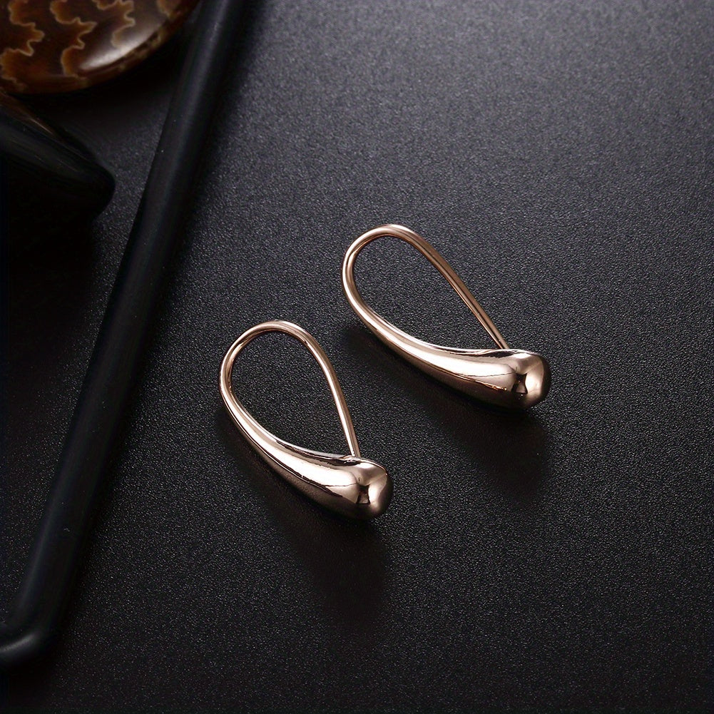 Add a touch of elegance with our Fashionable Water Drop 925 Silver Earrings - Women's Fine Jewelry