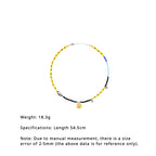 LB Hand-Crocheted 'Smiling Face' Pearl Necklace LOJL47