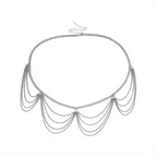 Gorgeous Layered Fringe Chain Waist Chain - A Sexy Body Chain for Women