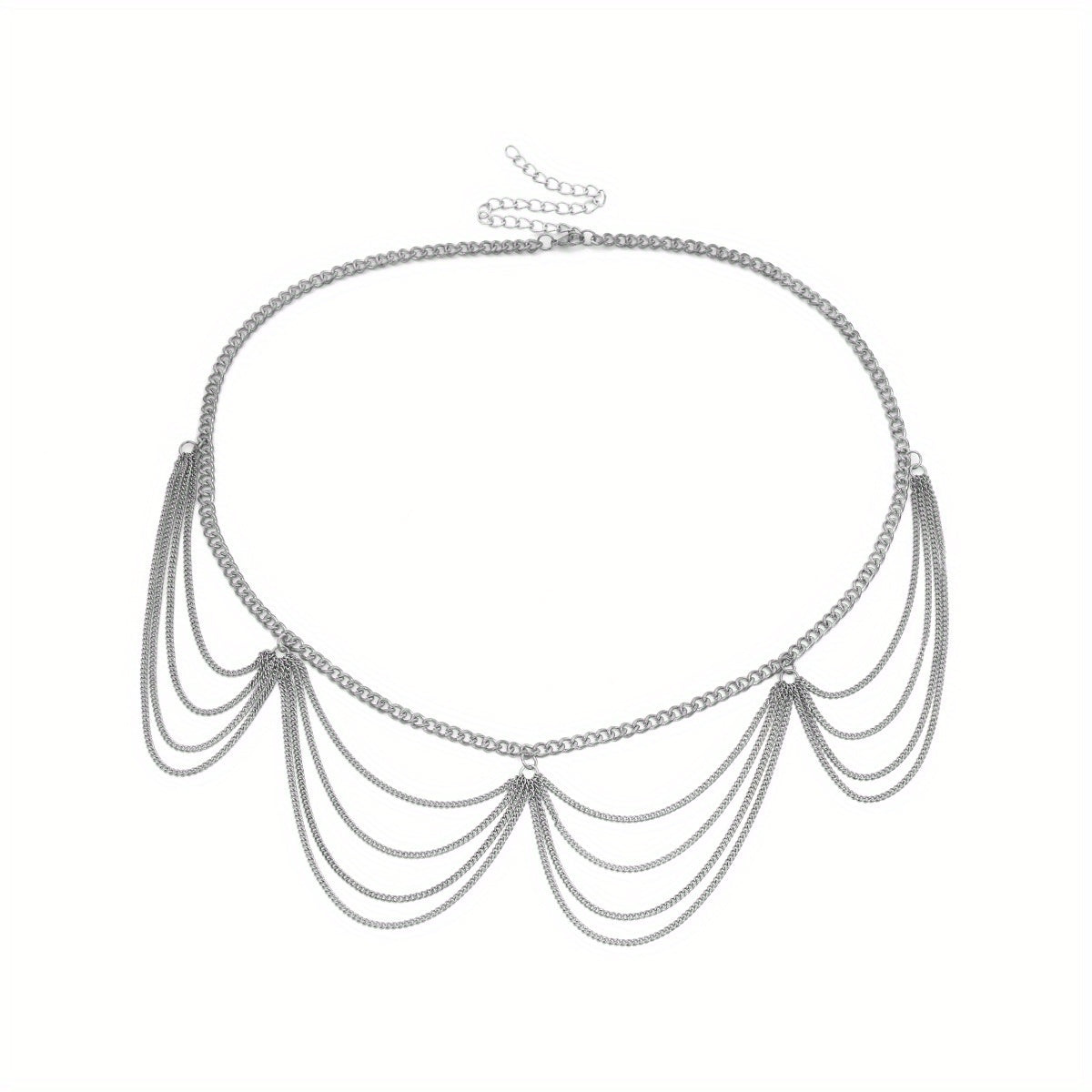 Gorgeous Layered Fringe Chain Waist Chain - A Sexy Body Chain for Women