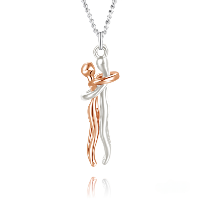 Embrace Your Love Couple Necklace