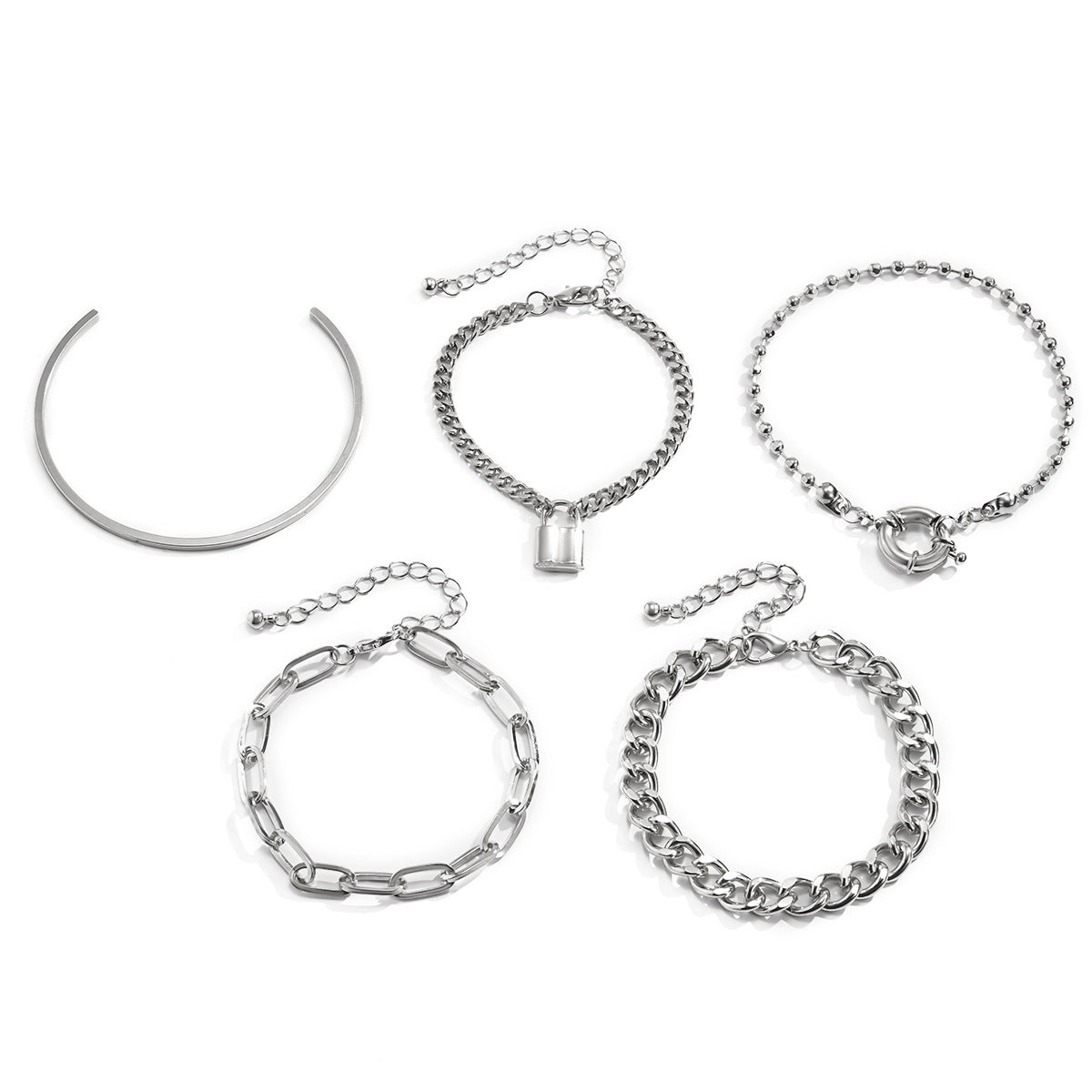 Gorgeous Cutout Open Bracelet Set - Perfect for Any Occasion!