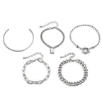 Gorgeous Cutout Open Bracelet Set - Perfect for Any Occasion!