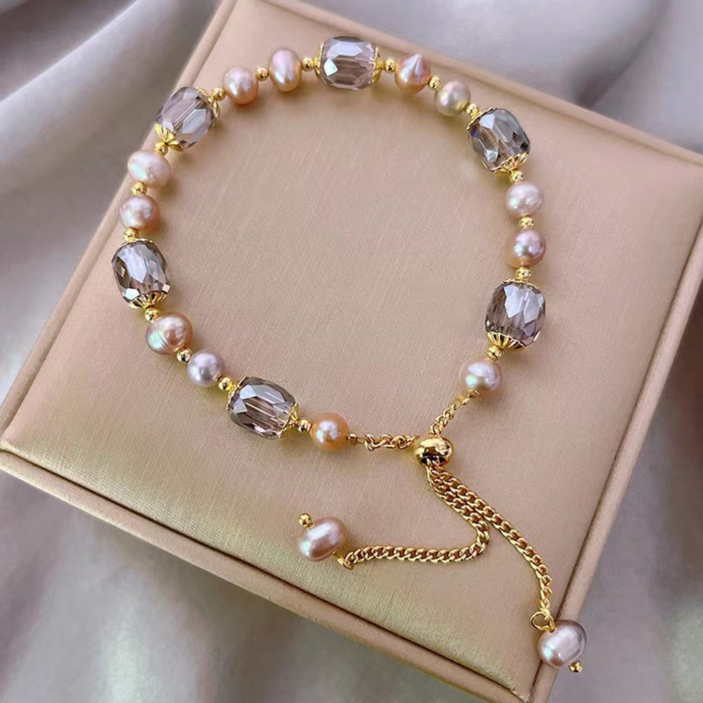 Elevate Your Style with Delicate Vintage Faux Pearl Bracelet - Perfect Gift for Her