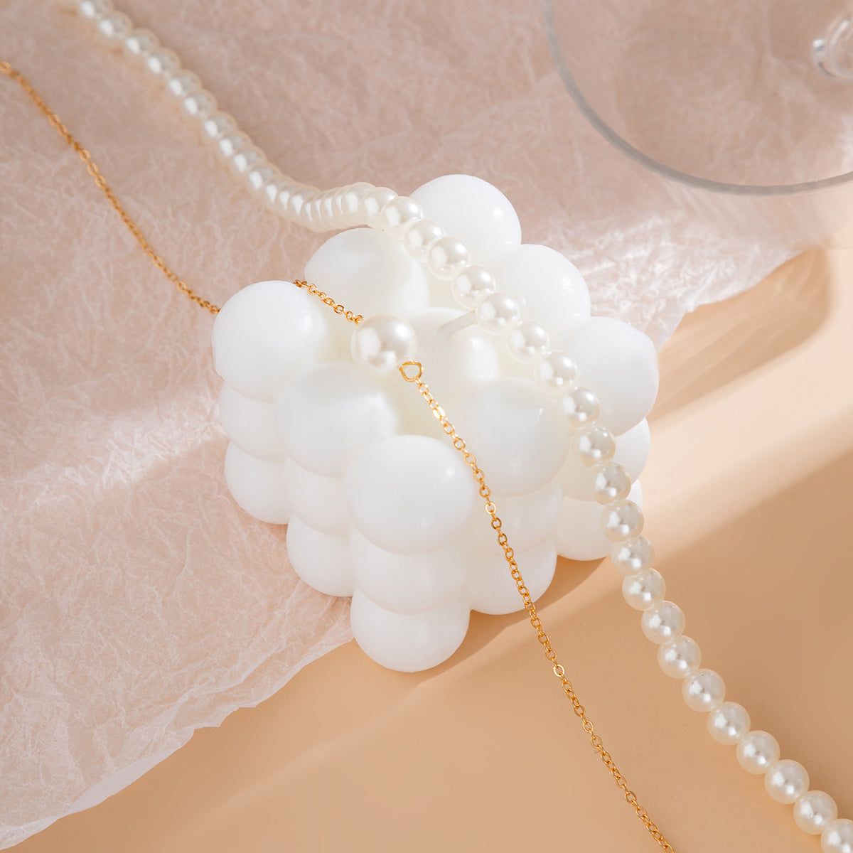 Gorgeous 2-Piece Pearl Necklace Set - Perfect for Women!