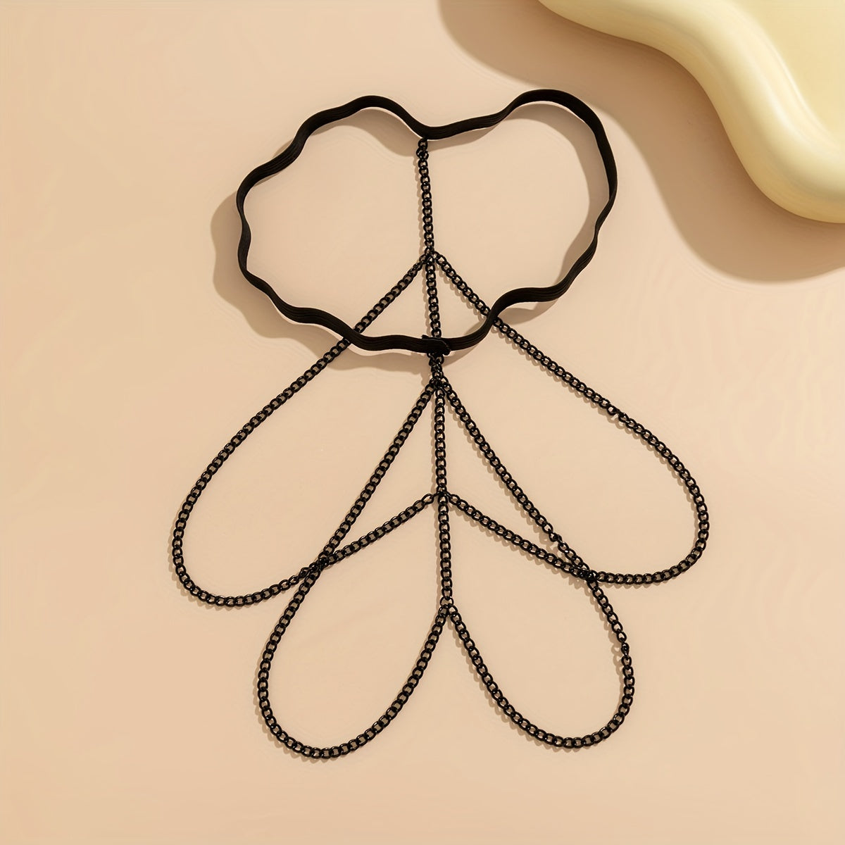Stunning Multi-Layer Tassel Leg Chain: Make a Punk-Style Statement with This Body Jewelry!