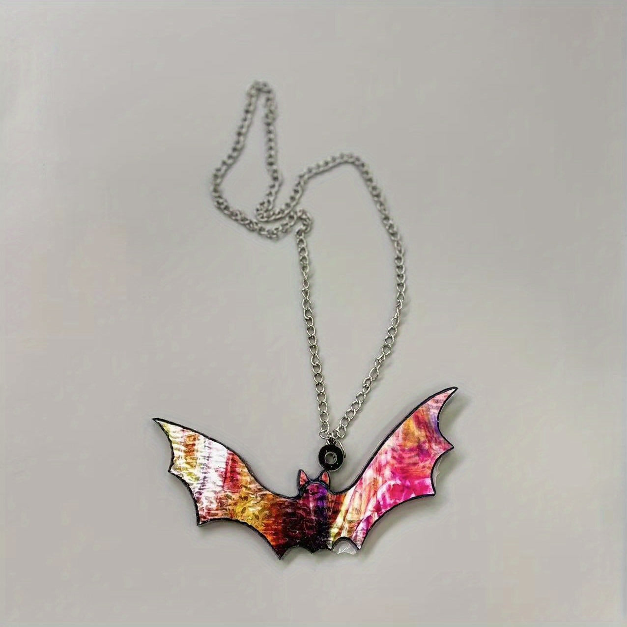 Add a Spooky Touch to Your Home with this Colorful Bat Pendant Decor - Perfect for Halloween, Gothic, Bar, KTV & Party Decor!