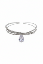 FN Simple Artificial Rhinestone Clavicle Chain Hairband Dual-purpose Necklace LOJS9