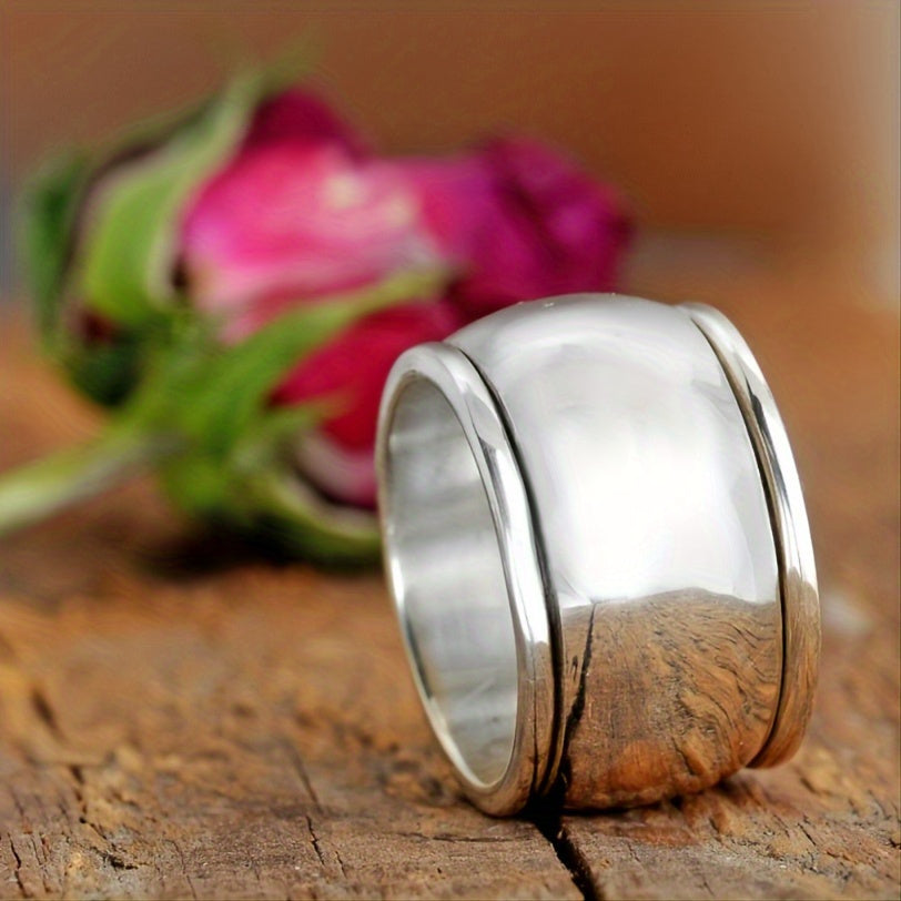 Simple Dome Ring Creative Finger Jewelry Decoration For Women