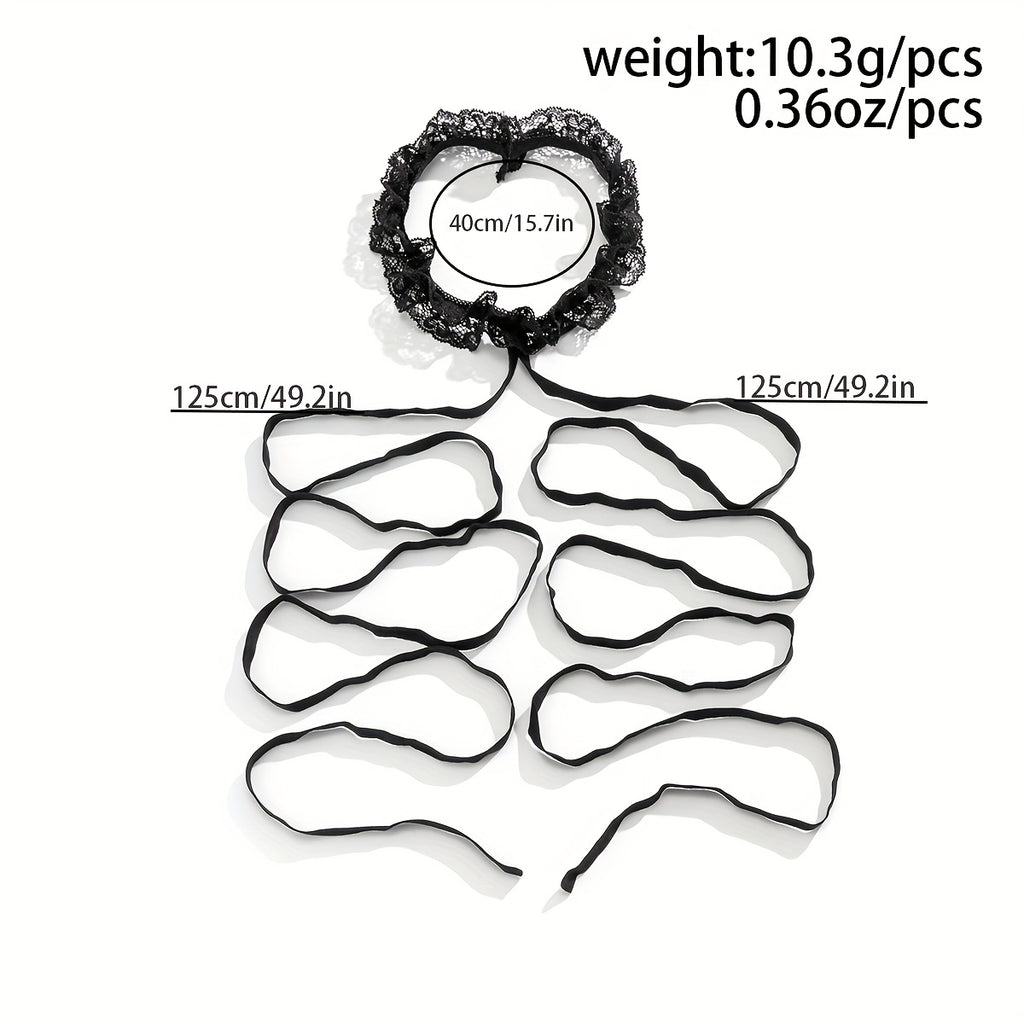1pc Elastic Crisscross Strappy Strap Leg Chain Body Chain