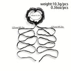 1pc Elastic Crisscross Strappy Strap Leg Chain Body Chain