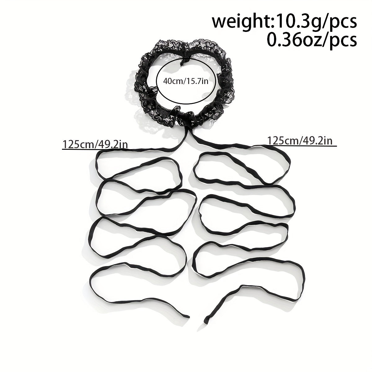 1pc Elastic Crisscross Strappy Strap Leg Chain Body Chain